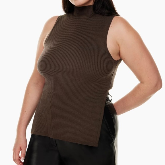 Babaton Sculpt Knit Back-Tie Tank - Picture 4 of 6